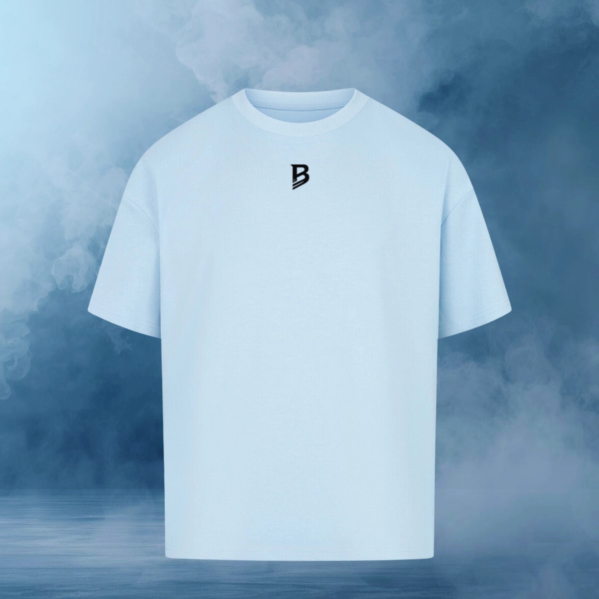 Hellblaues Oversize T-Shirt Herren – Vintage Oversize Look